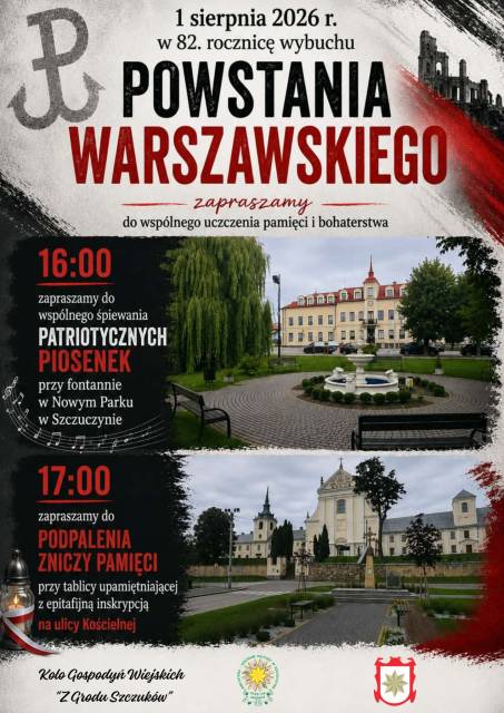 82. rocznica wybuchu Powstania Warszawskiego 